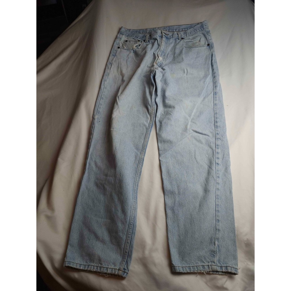 Polo Jeans Co. Ralph Lauren Jeans Mens Size 36x30 Blue Denim Relaxed Baggy